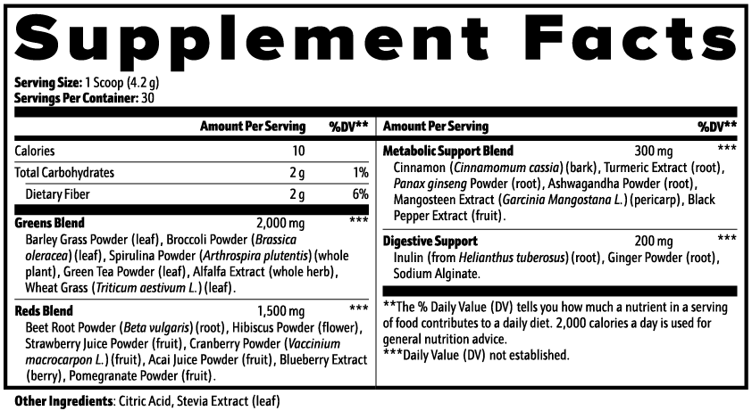 ōla foundation - Greens Superfood